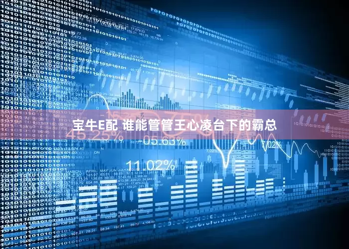 宝牛E配 谁能管管王心凌台下的霸总